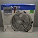 Lasko Wind Machine Fan, Air Circulator Fan with 3 Speeds, 20" Model 3300, Gray