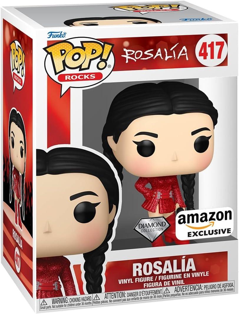 Funko Pop! Rocks: Rosalia (Bizcochito) - Diamond Glitter - Collectable Vinyl Figure - Gift Idea - Official Merchandise - Toys for Kids & Adults - Music Fans - Figure for Collectors