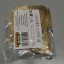 Spooktacular Creations Halloween Blond Spiked Rock in Roll Wig with Earrings and Necklace,80s Diva Wig Women Rockstar for Adult Big Spiky Hair Blond Rock Star Costume Cosplay Dress-up Party Accessory (Gold)