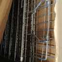 iMounTEK Humane Live Animal Trap Animal Trap 32X12.5X12In Large Humane Cat Trap Catch Release Animal Rodent Cage Collapsible Galvanized Wire for Small Raccoons Beavers Groundhogs Foxes Armadillos (Silver)