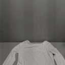 EVALESS Women's Long Sleeve Asymmetrical Neck Ruched Slim Fit Shirts 2026 Spring Fashion Casual Tee Going Out Tops (Large, White)