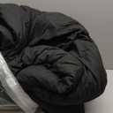 CozyLux King Size Comforter Set Black, 3 Pieces Solid Comforters King Size Breathable Quilted Style Bedding Set, Luxury Soft Microfiber Down Alternative Comforter Bed Set (1 Comforter & 2 Pillowcases)