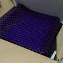 Purple Royal Seat Cushion - Seat Cushion for The Car Or Office Chair - Temperature Neutral Grid