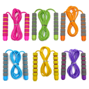Adjustable Jump Ropes for Kids - Colorful Skipping Ropes with Soft Foam Handles - Ideal for Outdoor & Indoor Play, Fun Games Activity, Fitness, Exercise and Party Favors