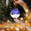 2 x Memorial Ornament  The Sky Looks Different When You Have Someone You Love Up There  Remembrance Gift for Loss of Loved One  Sympathy Bereavement Ornament Keepsake  Memorial Christmas Tree Decor