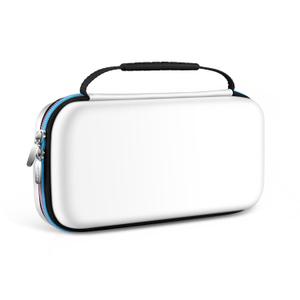 Ivoler Carrying Case for Nintendo Switch 2 Model(2025), Portable Hard Shell Pouch Carrying Travel Game Bag for Nintendo Switch 2 Accessories Holds 12 Game Cartridge (White)