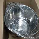 IMUSA Stainless Steel Stock Pot with Lid, 20 Quart, Silver