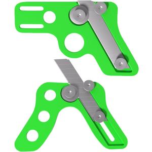2pcs Edge Banding Trimmer Round/Straight Veneer Edge Cutter Tool for Woodworking