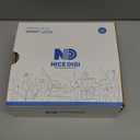 Keypad Door Lock with Handle: Keyless Entry Smart Lock for Front Door, NICE DIGI Electronic Digital Door Lock, Easy Installation