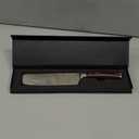 PAUDIN Nakiri Knife - 7" Razor Sharp Meat Cleaver and Vegetable Kitchen Knife, High Carbon Stainless Steel, Multipurpose Asian Chef Knife for Home and Kitchen with Ergonomic Handle