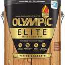 Olympic Elite 1 gal. Mountain Cedar Woodland Oil Transparent Stain and Sealer in One Low VOC