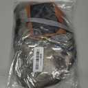 Beefunny Old Man Wig and Glasses Grandpa Costume Accessories Inflatable Walking Cane 100th Day of School Starter Kit (SILVER)