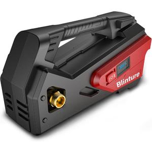 Battery Powered Transfer Pump Compatible with Milwaukee 18V,2Ah-5Ah Large Battery, Potable Cordless Water Pump, Self-Priming Power Water Pumps, 300GPH 48FT for Boat/RV(Not include Battery)