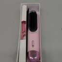 Go Brush Pro 2026 Hair Straightener Brush 300 Million Negative Ionic Portable Cordless Hair Straightener for Women with 4 Temps Fast Heating MCH Ceramic Coating Smooth Frizz - Free Hair Gift for Women