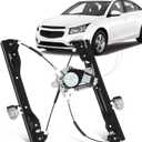 751-739 Front Left Driver Side Power Window Regulator with Motor Fit for 2012-2015 Chevy Cruze 2016 Cruze Limited (2 Pins Terminal Connector Only) W/O Anti-Pinch 95382556