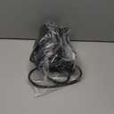 Power Strip Surge Protector Tower with 16 Outlets and 5 USB Ports (2 USB-C), 10ft Extension Cord, 45 Flat Plug, Charging Station for Home, Office, Dorm Room Essentials (Black)