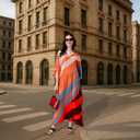 Kaftan Dresses for Women Plus Size – Beach Caftan V Neck Swimsuit Cover Ups Swimwear | Casual Mumu Moomoo Loungewear