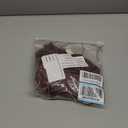 LYANER Women's Satin Skily Asymmetrical Split Slit Ruched Hight Waist Bodycon Midi Skirt (S, Dusty Brown)