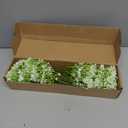 ASTRYAS 60Pcs Babys Breath Artificial Flowers, Baby Breath Flowers Artificial Bulk, Fake White Gypsophila Babies Breath Real Touch Flowers for Wedding Bouquet Floral Arrangement Party Home Decor