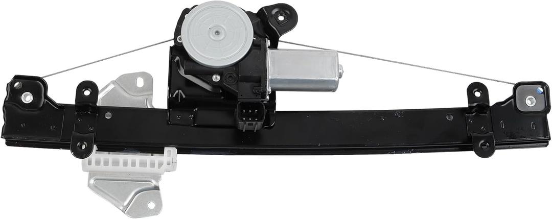 Dasbecan Passenger Side Power Window Regulator w/Motor (6pins) Front Right Compatible with Nissan Altima 2013-2018 Sedan Replace# 748-065 748065 807203TA2A 807303TA0B Auto Up and Down Function