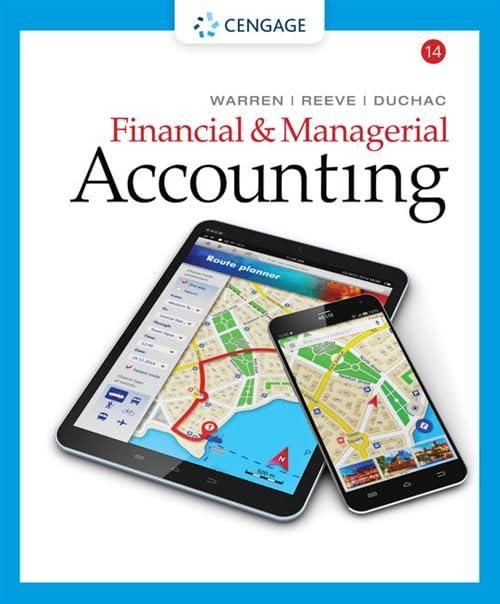 Financial & Managerial Accounting