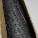BDK Floor Mats, 4-Piece All-Weather Car Mat with Universal Fit Design, Durable Rubber Car Floor Mats with Capture Ridges, Waterproof for Cars Trucks SUV (Black)