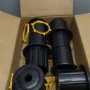 Upgraded 4-Pack Bed Support Legs, Adjustable Height Bed Frame Support Legs, Bed Legs Replacement for Bed Frame (8.3-13.4")