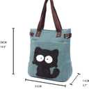 KAUKKO C3+c4 Women's Shoulder Bags (Pack of 10), Khaki Green 94, Taille unique, Tote