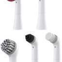 kHelfer KH6A Replacement Grout Brush, Small Cordless Grout Cleaning Brush with 5 Replacement Brushes for Tile, Bathroom, Crevice, Corners, Bathtub, Kitchen