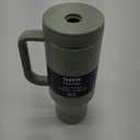 Takeya 40 oz Stainless Steel Tumbler with Lid and Two Straws, Premium Quality, Double Wall Insulated, Wiith Handle, Keep Drinks Cold for Up to 24 Hours, Matcha