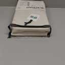 100% Blackout Shield Linen Blackout Curtains for Bedroom 96 Inches Long, Back Tab/Rod Pocket Living Room Drapes, Thermal Insulated Blackout Curtains 2 Panels Set, 50" W x 96" L,Cream