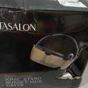 TASALON Ionic Hooded Hair Dryer - 1875W Bonnet Dryer with 3 Temperature Settings - Portable Standing Dryer for Home and Salon