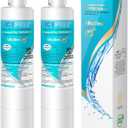 ICEPURE Alkaline 4396508 Refrigerator Water Filter Replacement for EDR5RXD1, EveryDrop Filter 5, Whirlpool 4396510, 4392857, 4396547, 9085, NL300, LC400V, PNL240V, WF-NLC240V WF285, Enhances PH, Pack Of 2
