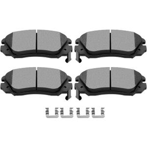 Front Brake Pads, ECCPP 4pcs Front Ceramic Brake Pads Kits fit For Buick Allure/LaCrosse/Regal, For Chevy Equinox/Malibu, For GMC Terrain, For Saab 9-5