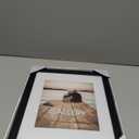 Malden 11x13 Matted Picture Frame - Made to Display Pictures 8x10 with Mat, or 11x13 without Mat - Black