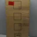 60'' Solid Wood Blades Ceiling Fan without Light,Quiet and Large Airflow with Speed Memory Function,Outdoor Ceiling Fan no Light for Living Room,Bedroom,Porch (Walnut)