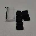 Wrist Weights, Ankle Weights for Women Men, Adjustable Wrist Weighted Bracelet for Home Gym Workout, Running, Yoga, Exercise, Strength Training, Set of 2 (1LB Each)-Black