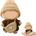 3Pcs Premium Outfit with Accessories, Hand Crocheted Hat, Sweaters, Bag
