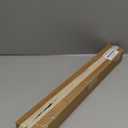 White Curtain Rods for Windows 28 to 48 Inch, 5/8" Diameter Heavy Duty Metal Splicing Adjustable Small Curtain Rod With Bracket(2.3-4 Feet)