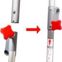Hedge Trimmer Extension/Extension Pole Saw attachment Compatible with hus worx worx Craftsman, MTD, Cub Cadet pole saw attachment 753-09226 576472802 545006046 545003370 575262501 575260201Siliver