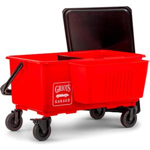 Ultimate Wash Bucket II - Bucket, Casters, Caddy + Lid