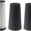 1-Pack Filters Set + 1 Filter  Compatible with Dirt Devil Style F112 Endura Replacement, UD20120NC, UD70161, UD70164, UD70174, Comparable to AD47936