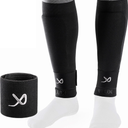 LUX Soccer Sleeves w/FREE Guard Stays for Men/Boys/Youth Compatible w/Soccer Grip Sock Small
