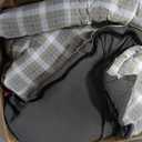 Coleman Heritage Big & Tall 10F Flannel Sleeping Bag, XL Sleeping Bag Fits Adults up to 6ft 7in Tall, Machine Washable, Great for Camping, Hunting, Guests, & More