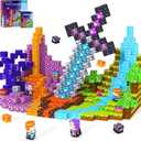 Magnetic Blocks Building Toys for 3 4 5 6 7 8 9 10 11 12 13 Year Old Boys Girls, Kids Magnetic Cubes Tiles Montessori Sensory Travel Magnet Toys Games Christmas Birthday Party Toddler Gifts (Colorful1)