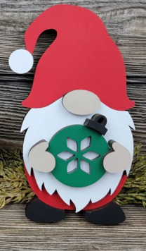 "Christmas gnome Holding a Present