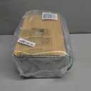 iCASA Trash Bag Dispenser Holder, 2-in-1 Under Sink Organizer with Clear Acrylic Box & Bamboo Lid, Holds Large Rolls up to 100 Count, Garbage Bags Storage Container for Kitchen, Pantry, Laundry Room