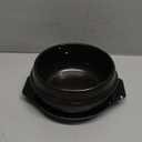 Laffoonparts Korean Stone Pot Set with Tray , Ceramic Bowl for Bibimbap and Soup, No Lid (1100 ML (37 OZ))