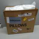 puredown Goose Feathers and Down Pillow for Sleeping Hotel Collection Bed Pillows, Gusseted, Standard/Queen, Set of 2 (Gusseted Style 1)