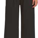 3 Pack Womens Wide Leg Yoga,Casual Wide Leg Yoga Pants Loose Soft Pajamas with Pockets Sweatpants (S)